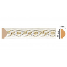 Молдинг Decomaster 130-40/80 ДМ(15*8*2400 мм)
