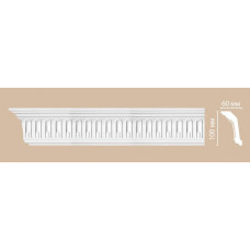 Потолочный плинтус с орнаментом Decomaster DT 9813 (100*60*2400)