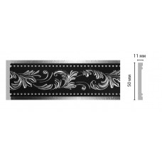 Молдинг Decomaster 156-63 ШК/40 (50*11*2400 мм)