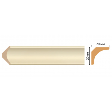Карниз потолочный Decomaster D133-61 (20*20*2400)