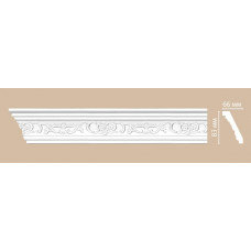 Потолочный плинтус с орнаментом Decomaster 95036 (83*66*2400)