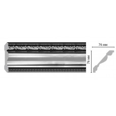 Плинтус Decomaster 154-63 ШК/12 (76*76*2400 мм)
