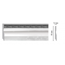 Плинтус напол. Decomaster 153-63 (95*12*2400 мм)