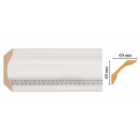 Карниз потолочный Decomaster 100C-60 ДМ (69*69*2400)
