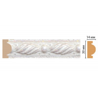 Цветная лепнина молдинг Decomaster 157-19D 2M (30*14*2400) ДМ