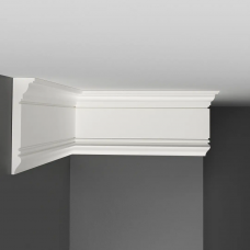 Плинтус потолочный Decomaster D226-115 XPS Полимер 2000*90*20 мм
