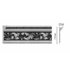 Плинтус Decomaster D225-63 (110*29*2400 мм)