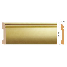 Плинтус напольный Decomaster D005-374 ДМ (79*12*2400)