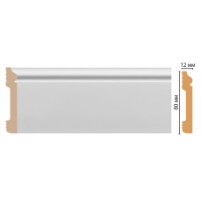 Плинтус напольный Decomaster D005-115 (79*12*2400) ДМ