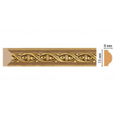 Цветной молдинг Decomaster 130-4 (15*8*2400) ДМ