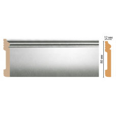 Плинтус напольный Decomaster D005-375 (79*12*2400)