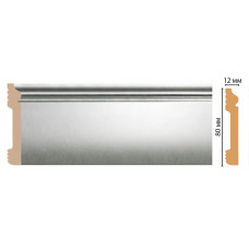 Плинтус напольный Decomaster D005-375 ДМ (79*12*2400)