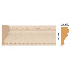 Цветной молдинг Decomaster 161-18D (60*22*2400) ДМ