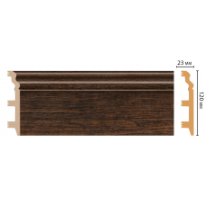 Цветной напольный плинтус Decomaster D233-96 (120*23*2400 мм)