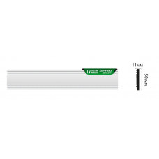 Молдинг Decomaster D156 (50*11*2000мм) ДМ