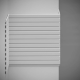 Декоративная панель Decomaster A307 Полистирол 2900*308*8 мм